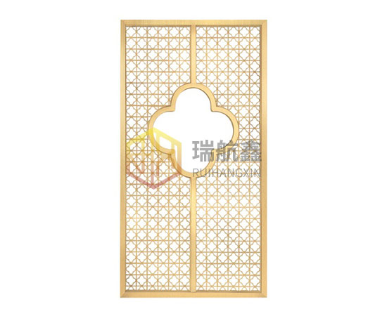 不銹鋼屏風(fēng)酒店定制可以做彩色不銹鋼屏風(fēng)嗎？